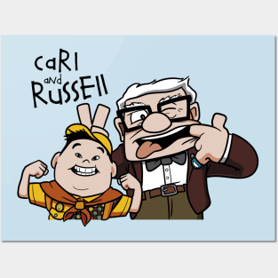 Carl and Russell Posters and Art
